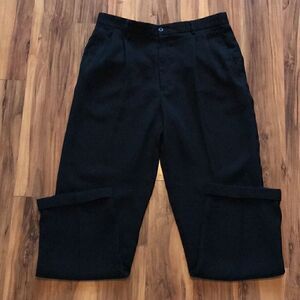 Claiborne Mens Black Dress Pants
